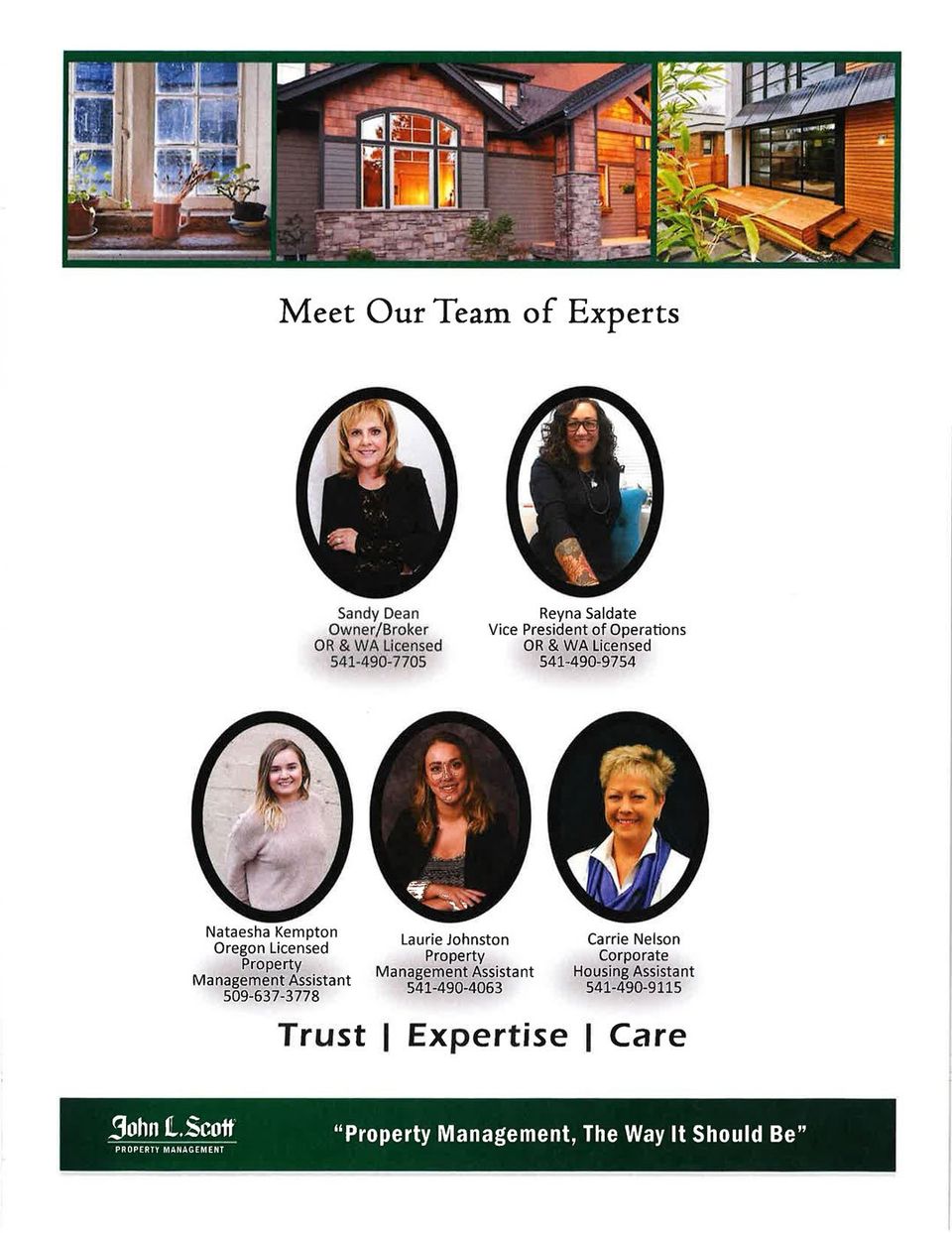 About Us John L Scott Columbia Gorge Property Management