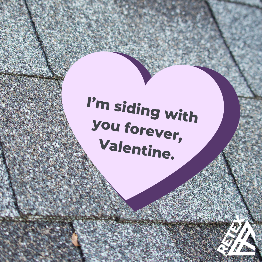 Retex 2025 Valentine Graphic: I'm siding with you forever, Valentine.