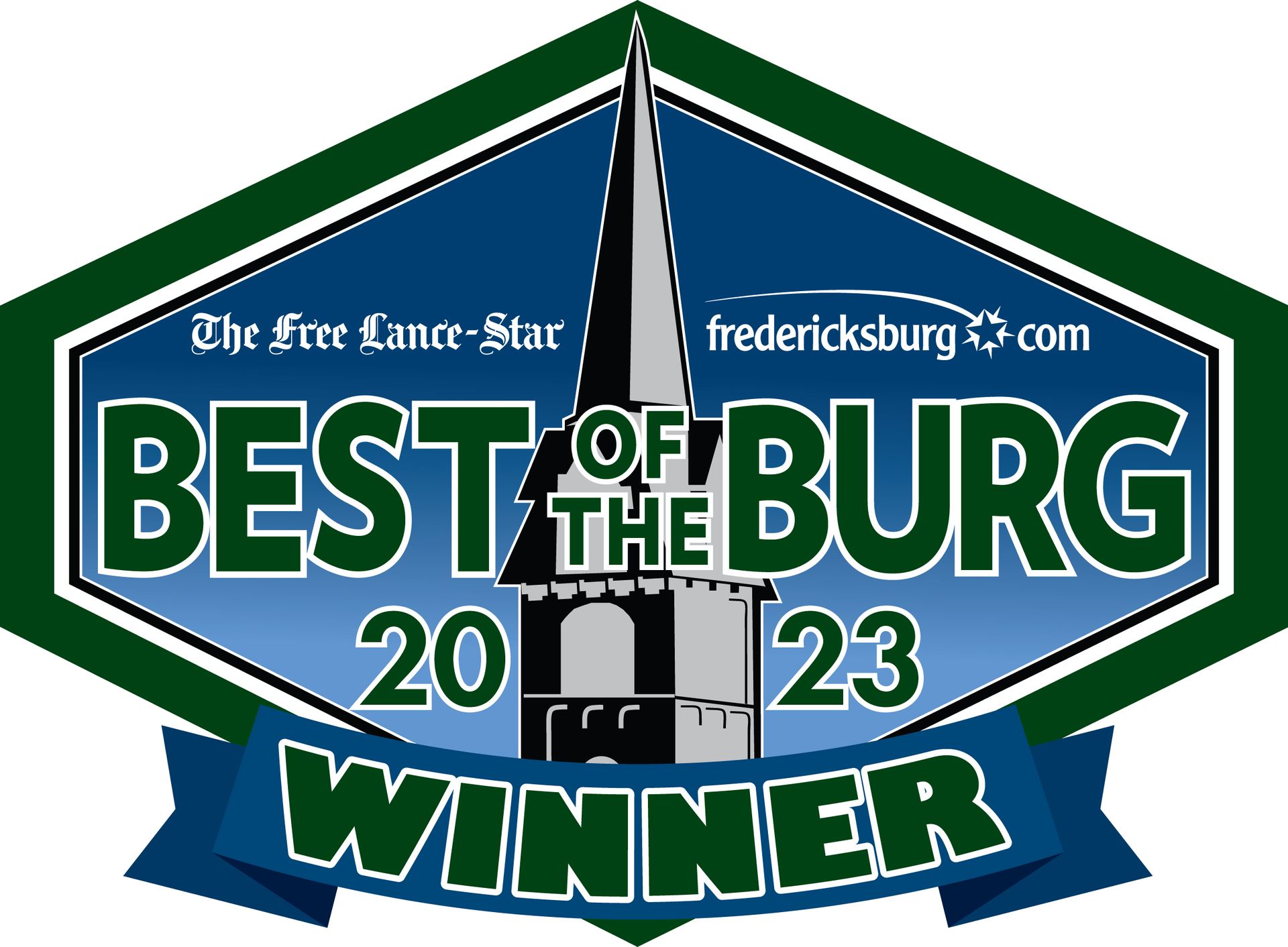 RETEX Best of the Burg Best Roofing Company Winner 2023.