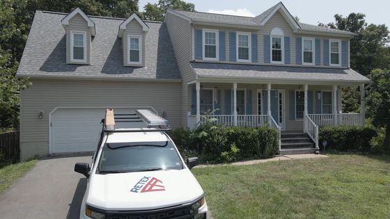 RETEX roof replacemetn in Mechanicsville VA. Certainteed Landmark Charcoal asphalt shingles.