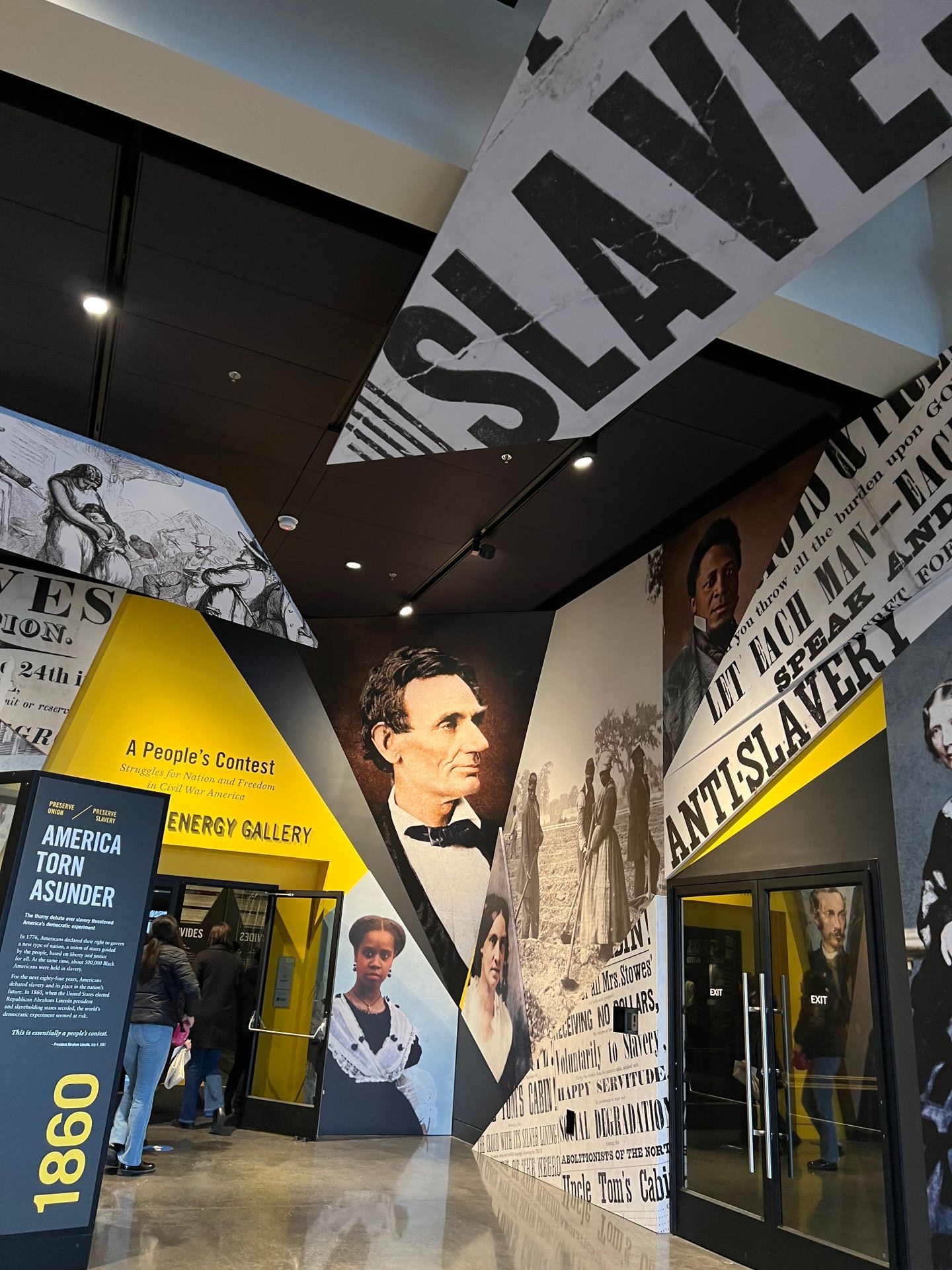 Image from the Civil War Museum inside of the Historic Tredegar building. Photo captured by RETEX's Katelyn Lewis.