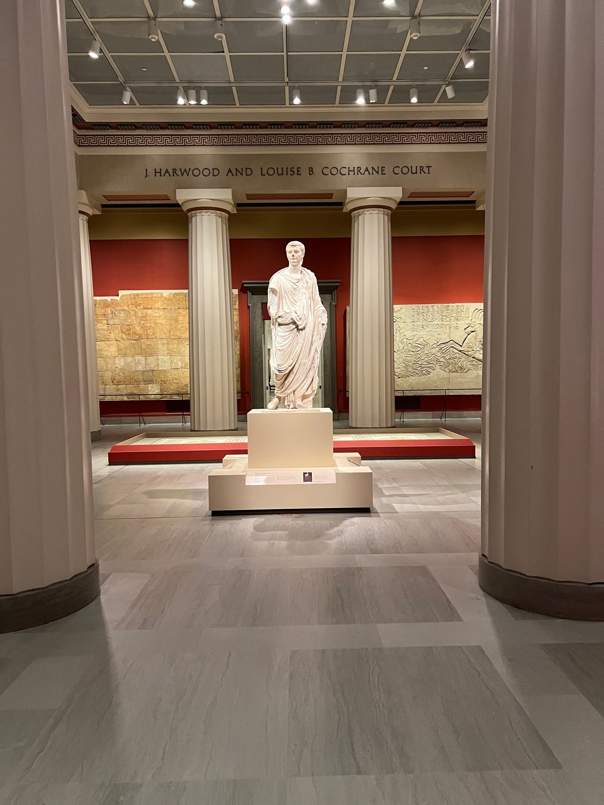 Image of a sculpture at the Virginia Museum of Fine Arts. Photo by RETEX's Katelyn Lewis.