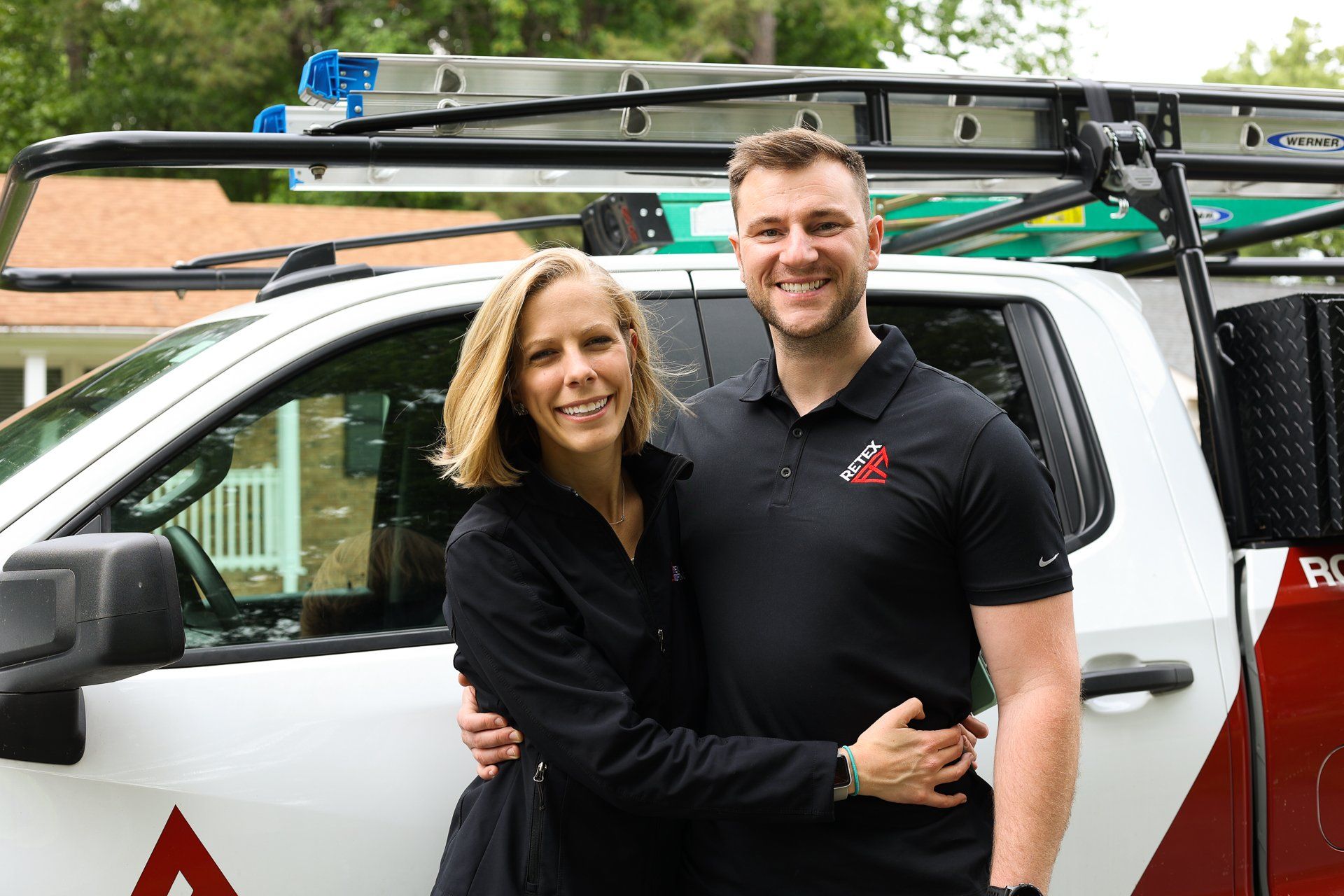 Portrait image of RETEX's Katelyn and Josh Lewis.