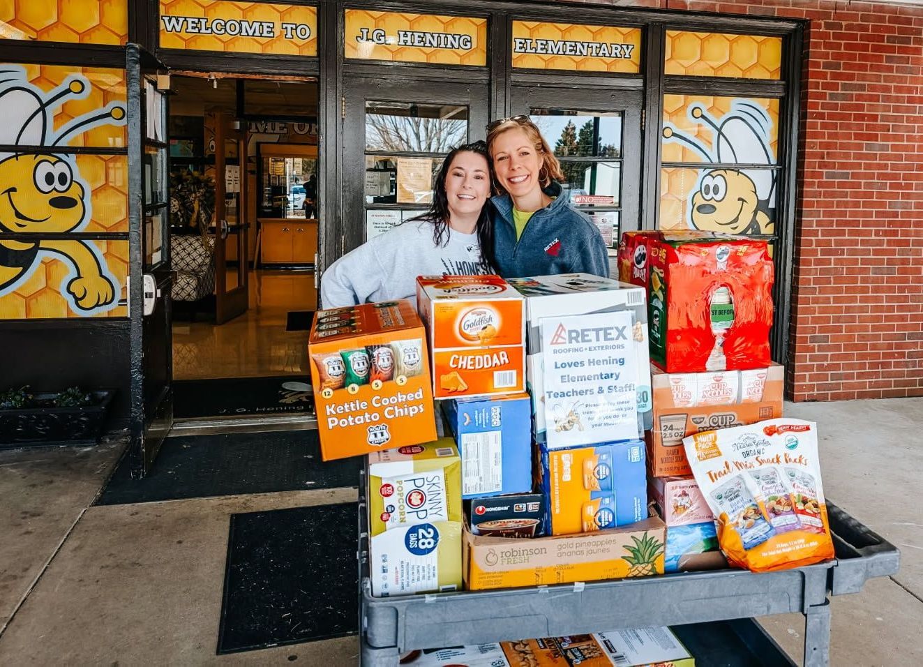 RETEX sponsored the teachers and staff at a local elementary school in. North Chesterfield, VA in March 2025.