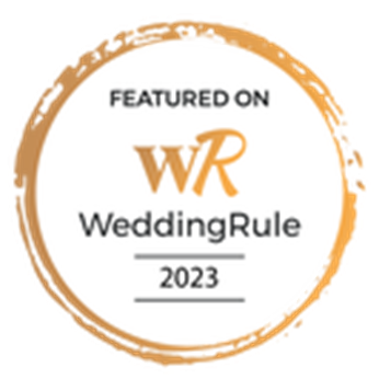 Featured on weddingRule 2023