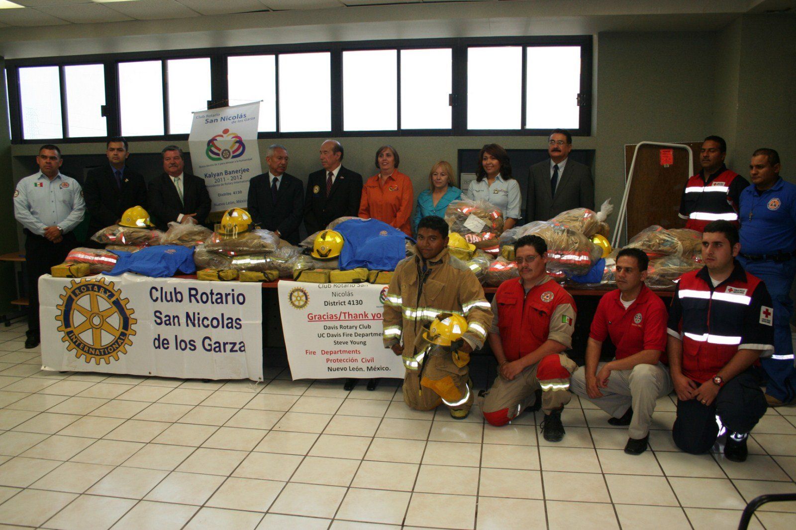Club Rotario San Nicolás  equipo de rescate