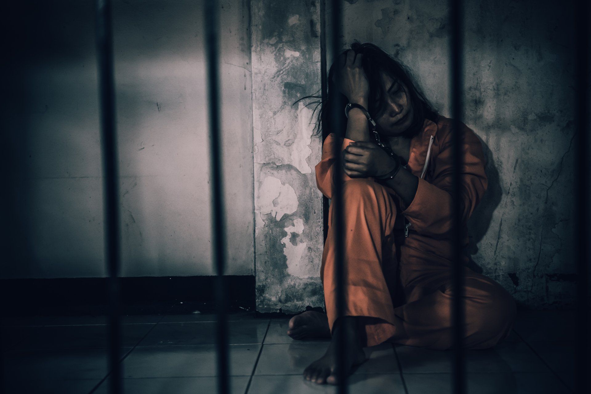 Retrato de mujer en prisión