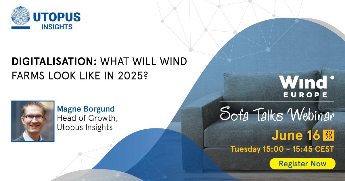 WindEurope Sofa Talk: Digitalisation: What will wind farms look like in 2025?