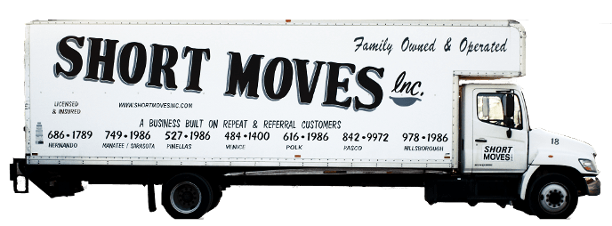 Short moves truck - Movers in Petersburg, FL
