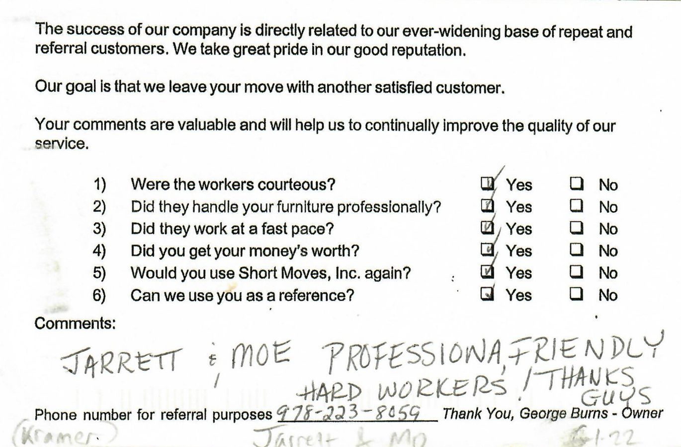 Short Moves - Local Florida Moving Company - Since 1990