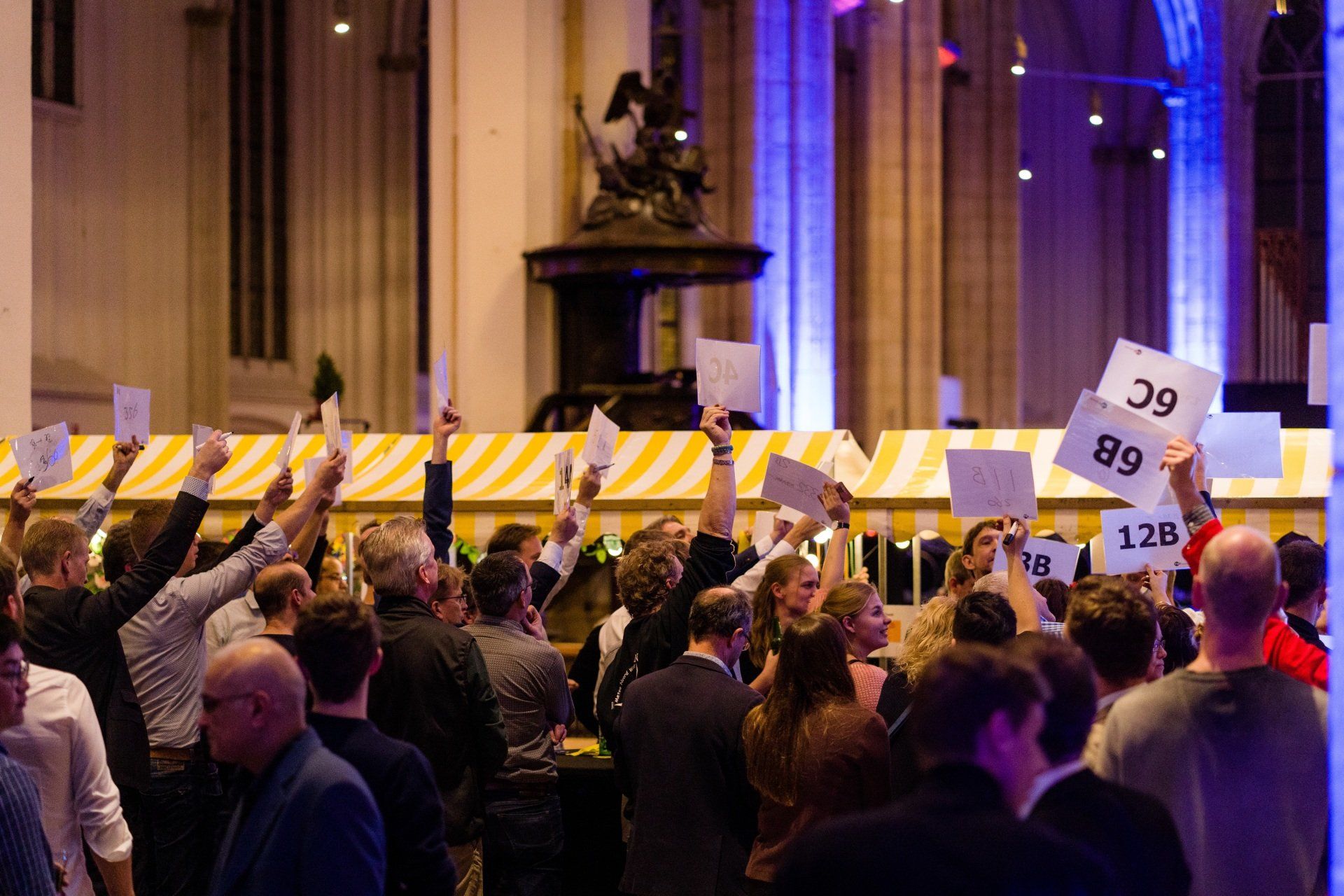 Met je team bieden op onderdelen fiets