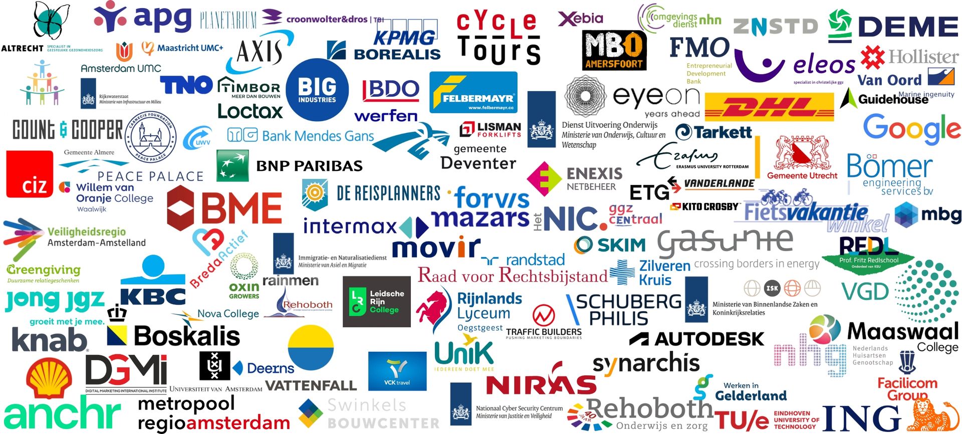 Zadel van een fiets, logo Bouw een fiets voor Afrika