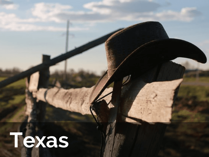 Cowboy Hat On Fence