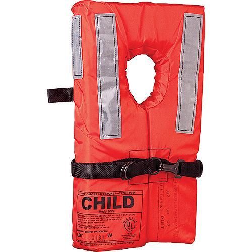 Kent Type I Child Life Jacket – Coast Guard Approved Collar-Style PFD