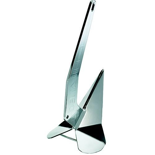 Lewmar Delta™ Fast Set Stainless Steel Anchor – 35 lb, 44 lb, 55 lb | Boat Anchor