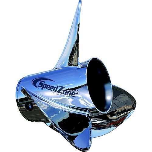 SpeedZone Max3 Stainless Steel Bass Boat Props – Maximum Speed & Acceleration