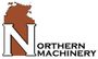 The logo for northern machinery shows a map of australia.