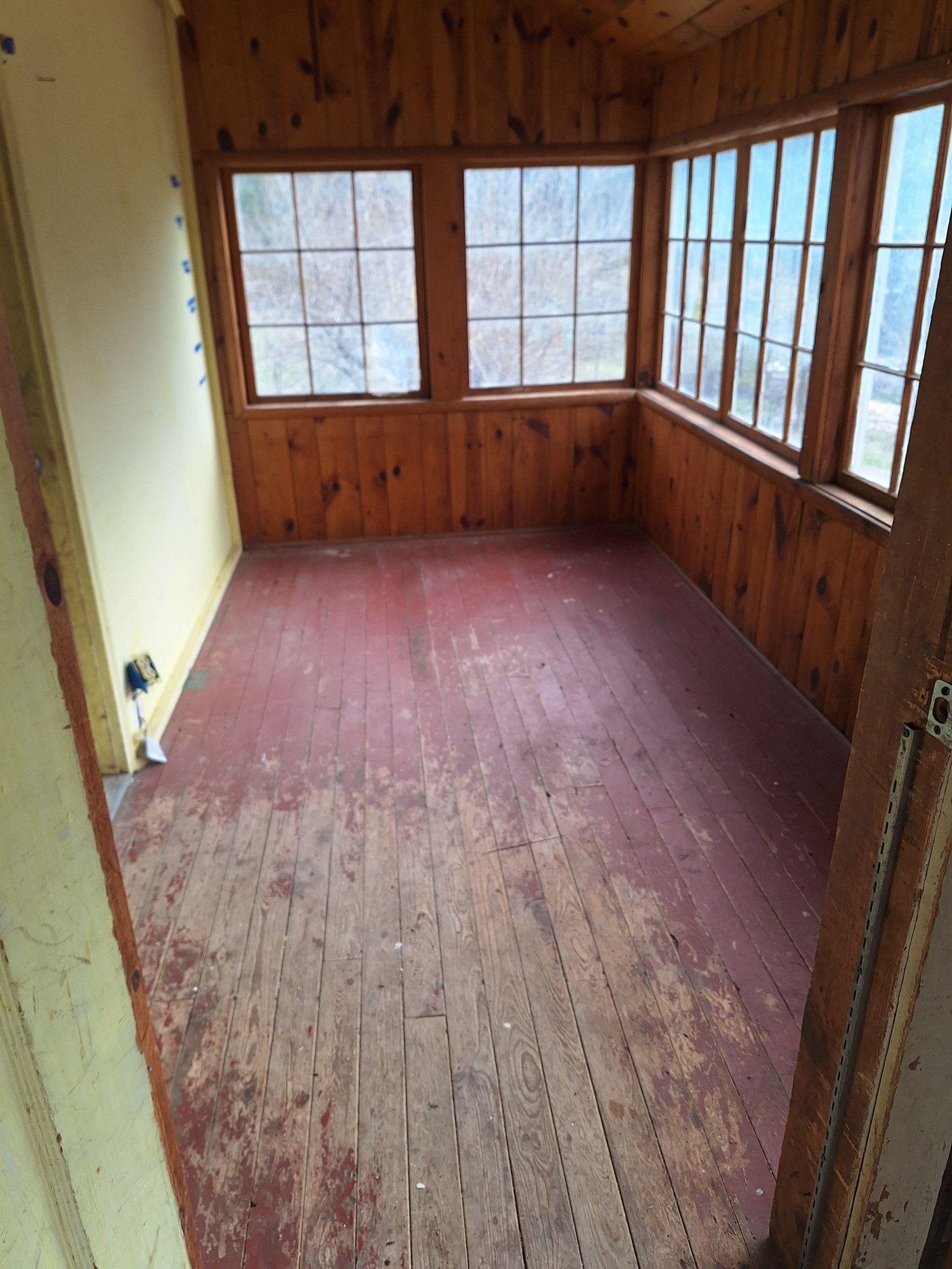 After our junk removal service showing a clean and empty room