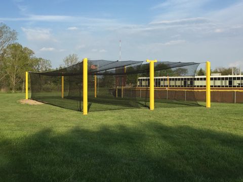 Field Fencing ─ Basketball Court in Township, MI