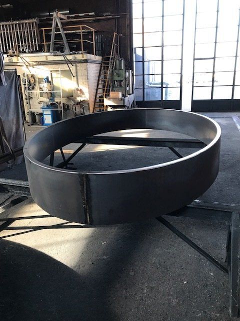 cortenstaal, plantenbak