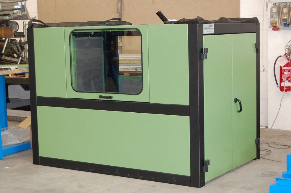 cabina macchina per industria