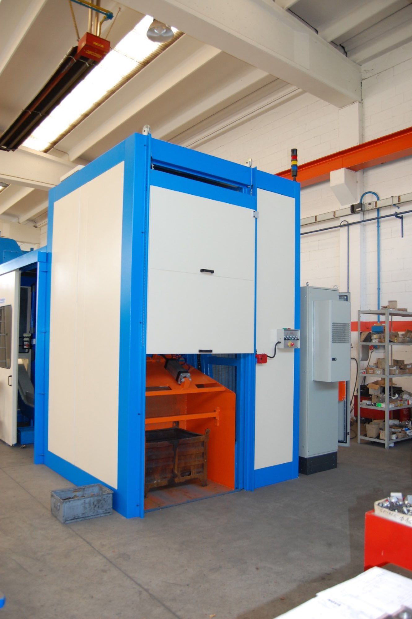 montaggio cabina insonorizzante