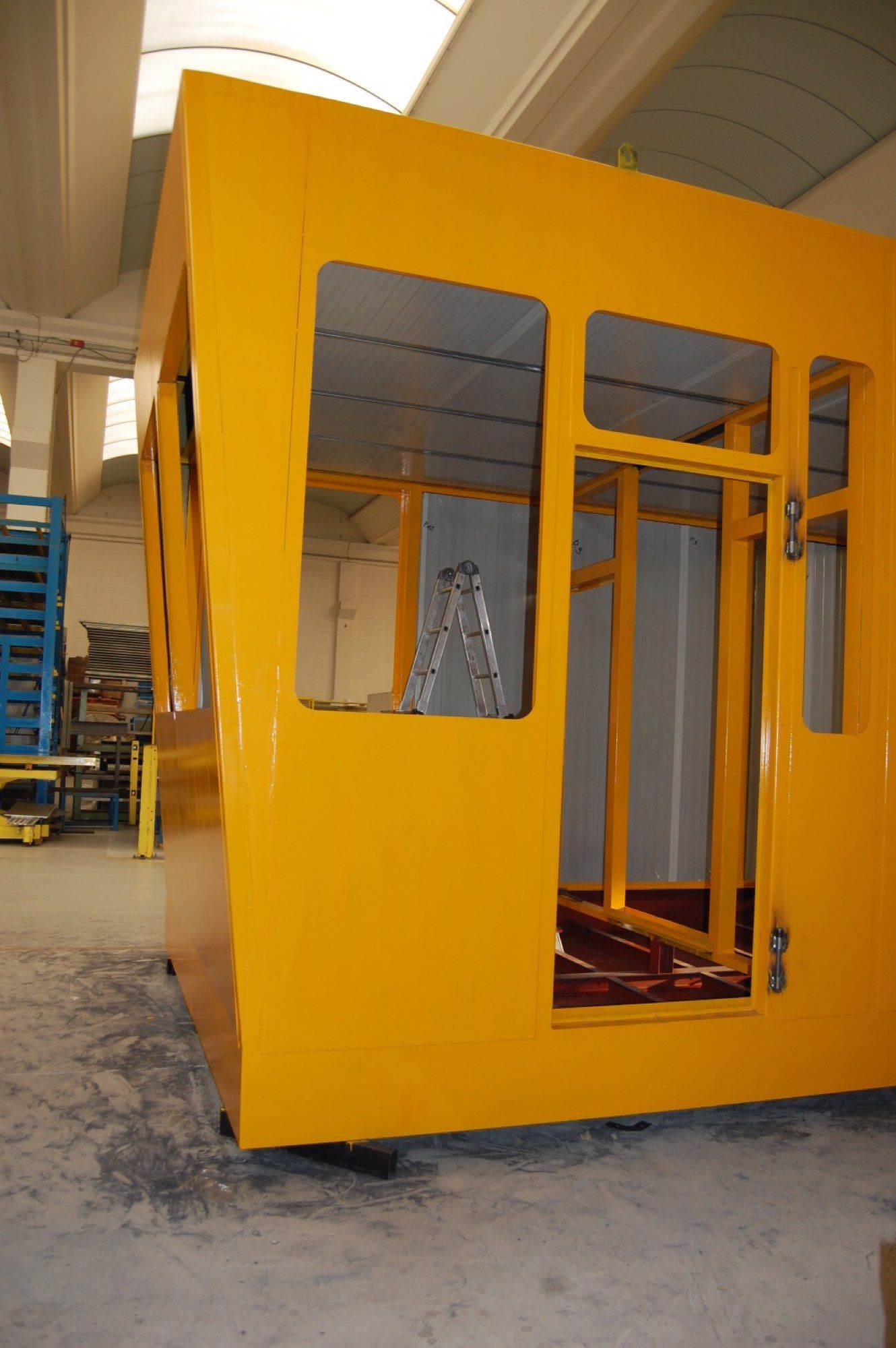 cabina insonorizzante per posto operatore