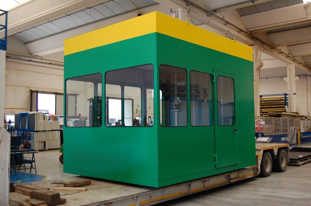 cabina insonorizzante per operatore