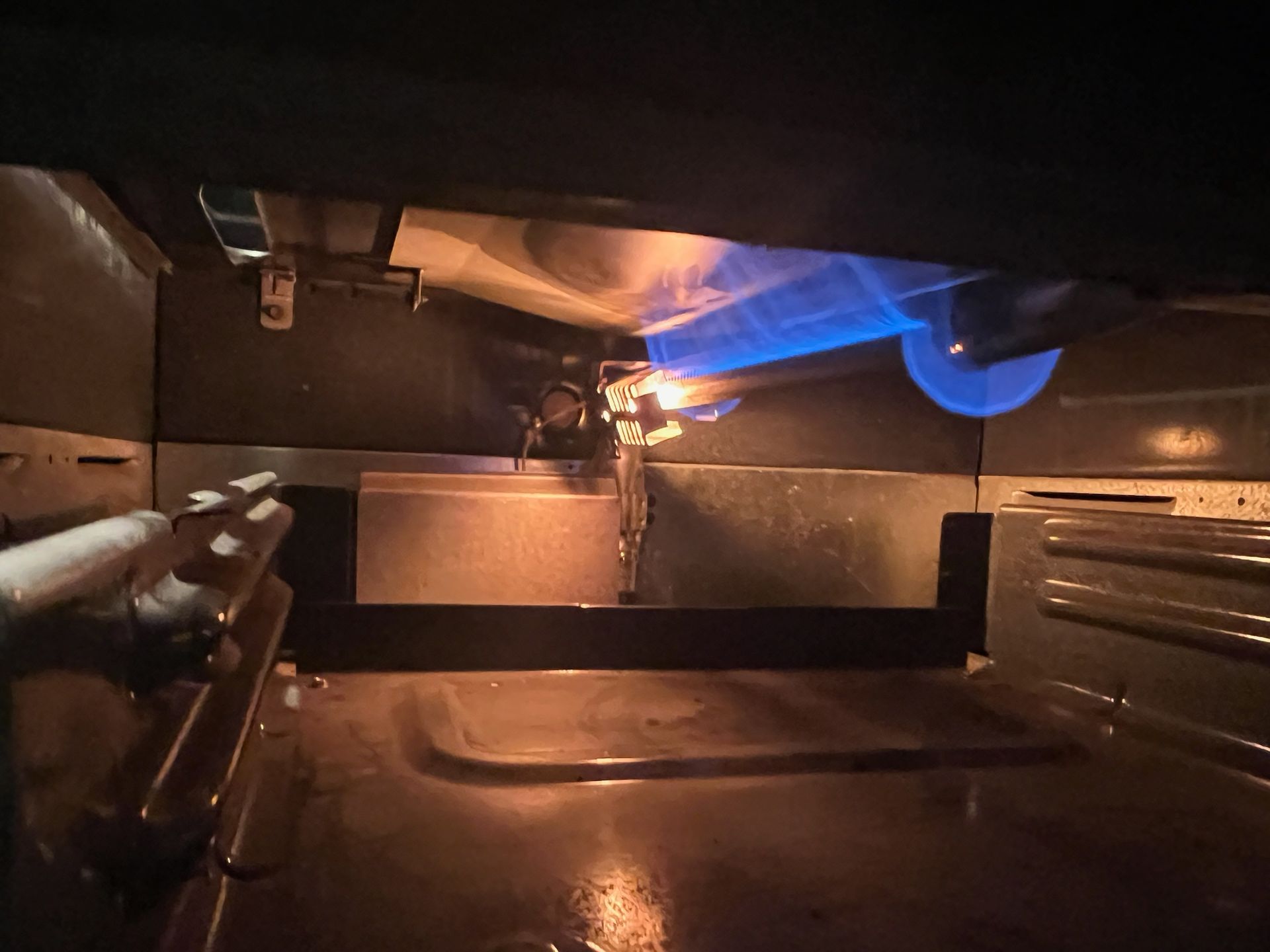 This gas range was failing to ignite! We got them fixed in time for Thanksgiving!