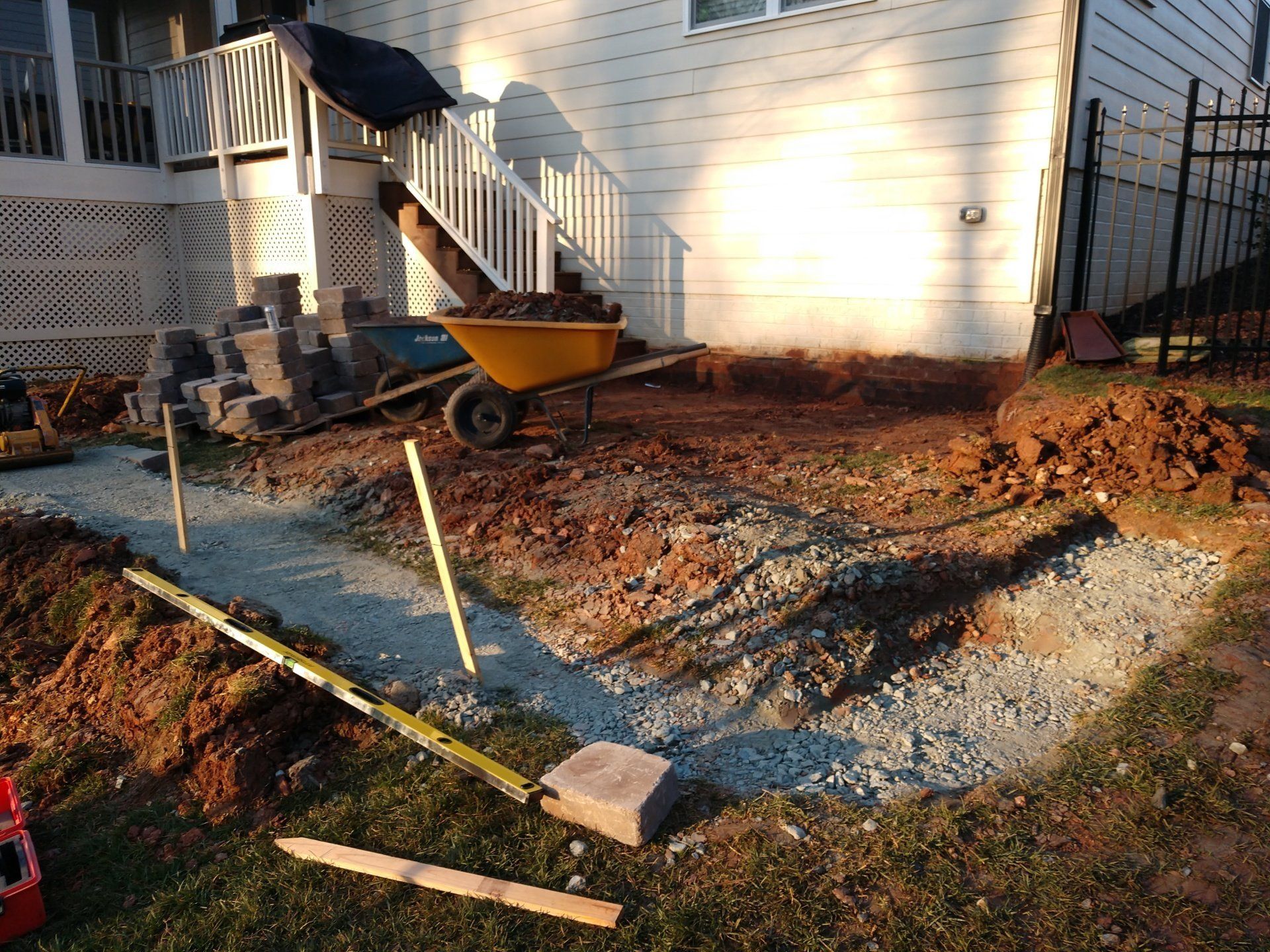 Patio Landscape Construction