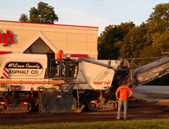Asphalt Paving Machine of McLean — Bloomington, IL — McLean County Asphalt Co.
