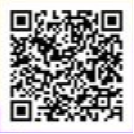 A black and white QR code square on a white background.