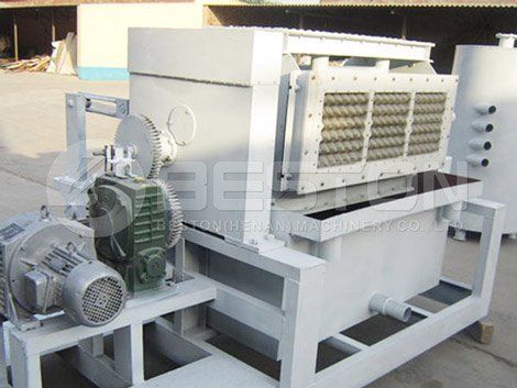 semi automatic paper egg tray machine