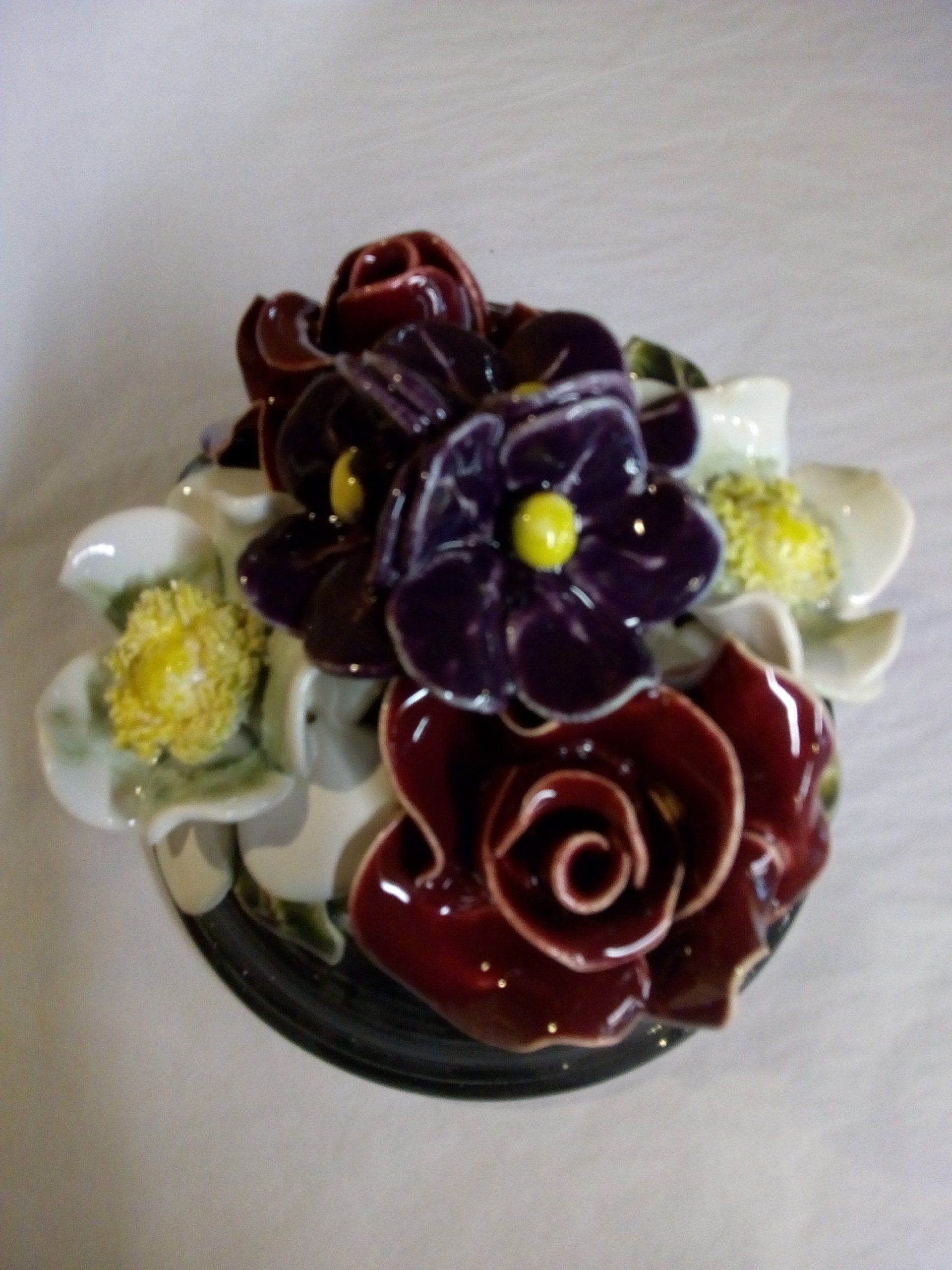 ceramic flower bouquets Tullylish Pottery