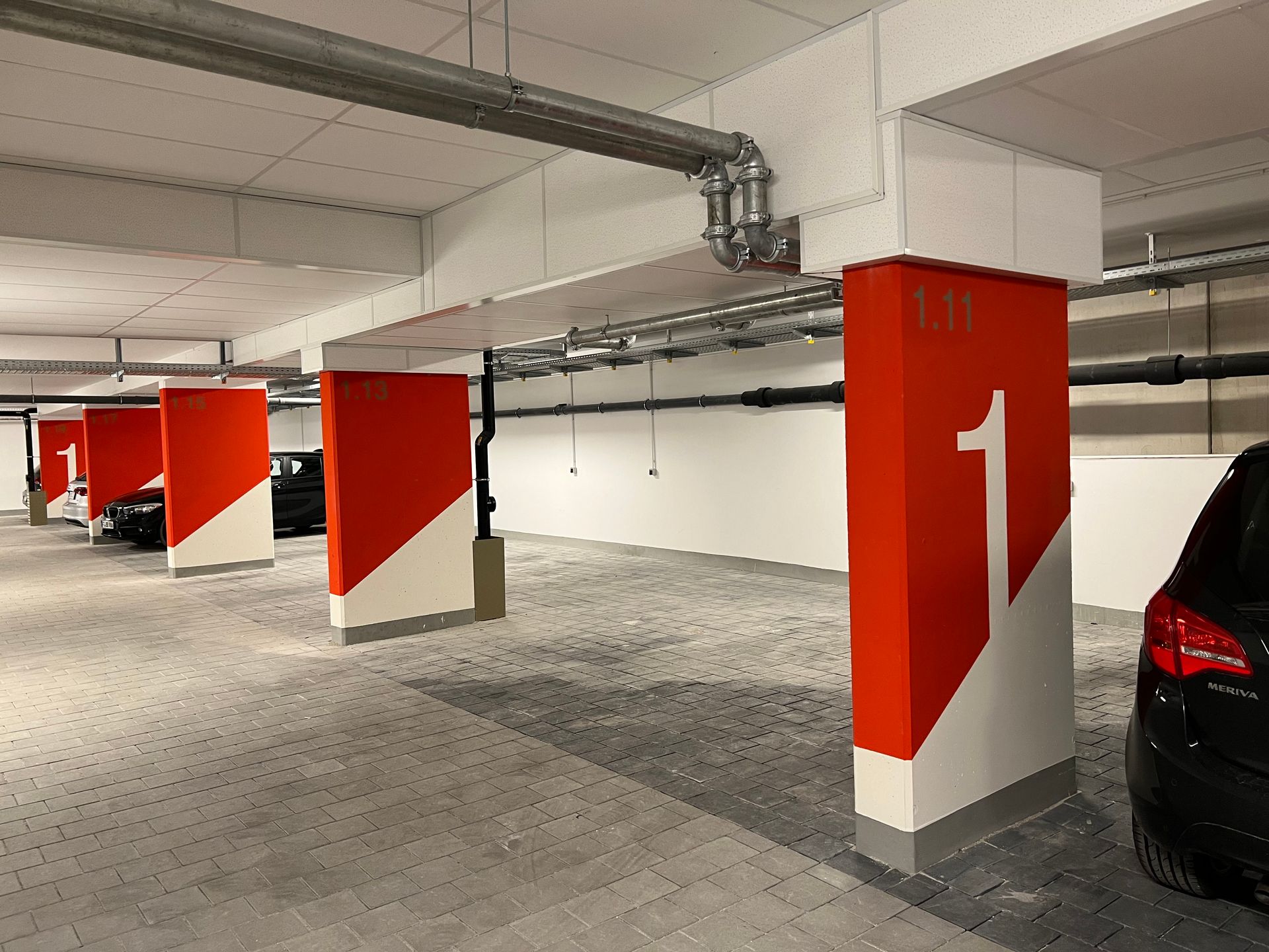 Referenz - Malerarbeiten Tiefgarage