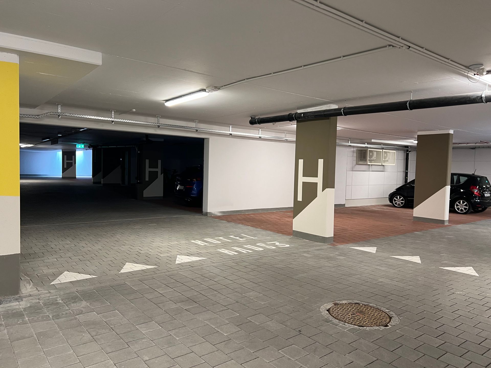 Referenz - Malerarbeiten Tiefgarage