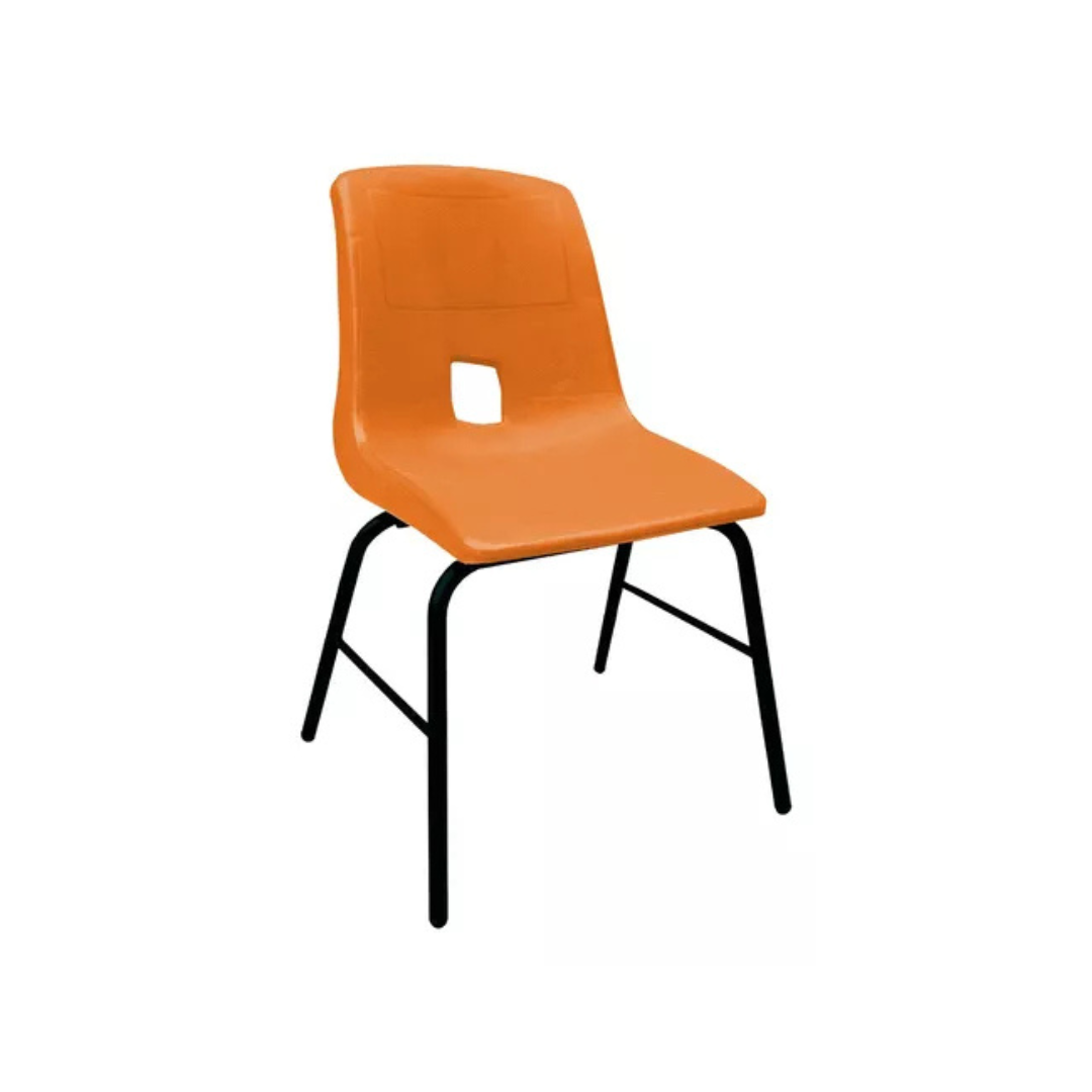 SILLA ESCOLAR INTEGRADA EN UNA CONCHA