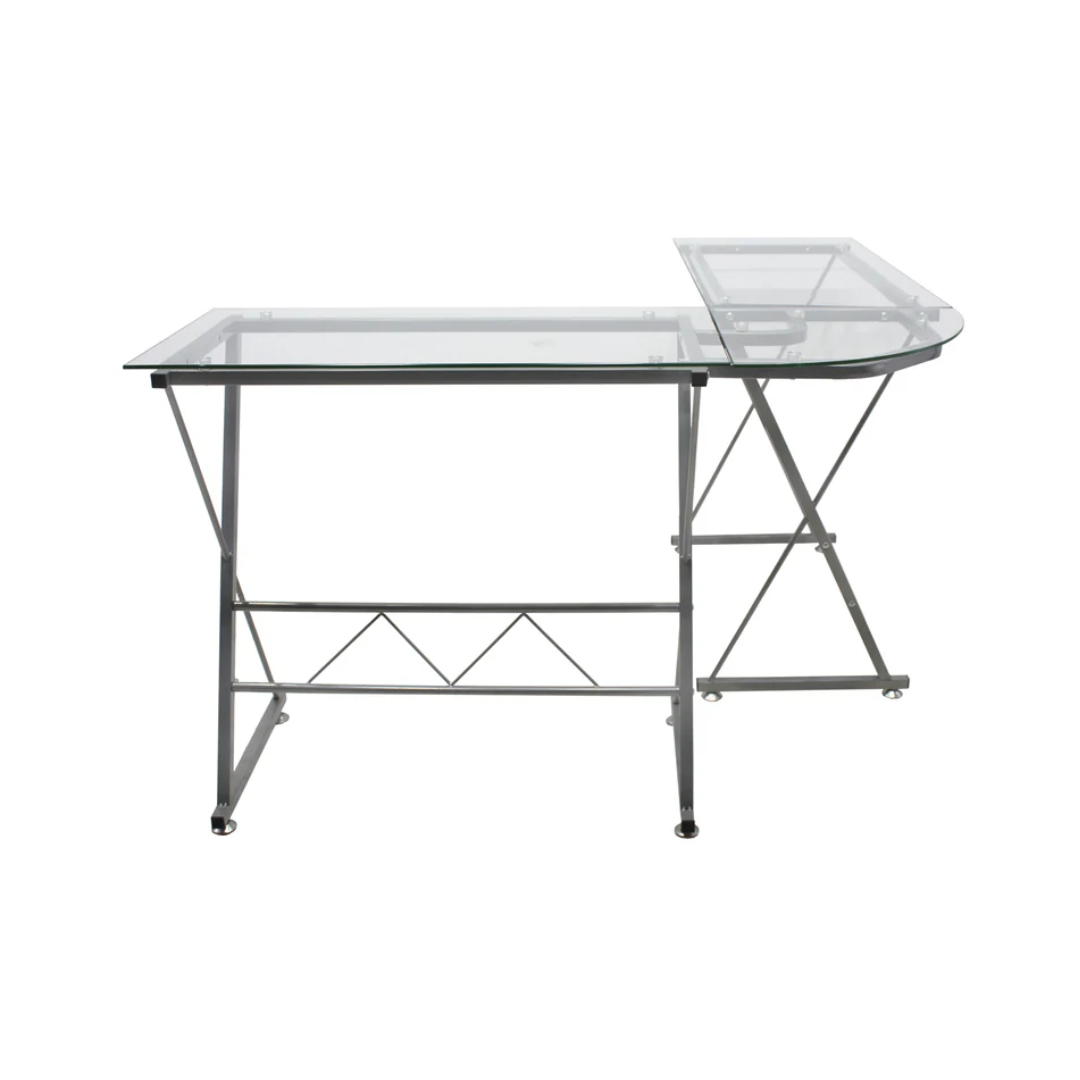 ESCRITORIO CRISTAL TEMPLADO ECOMAX