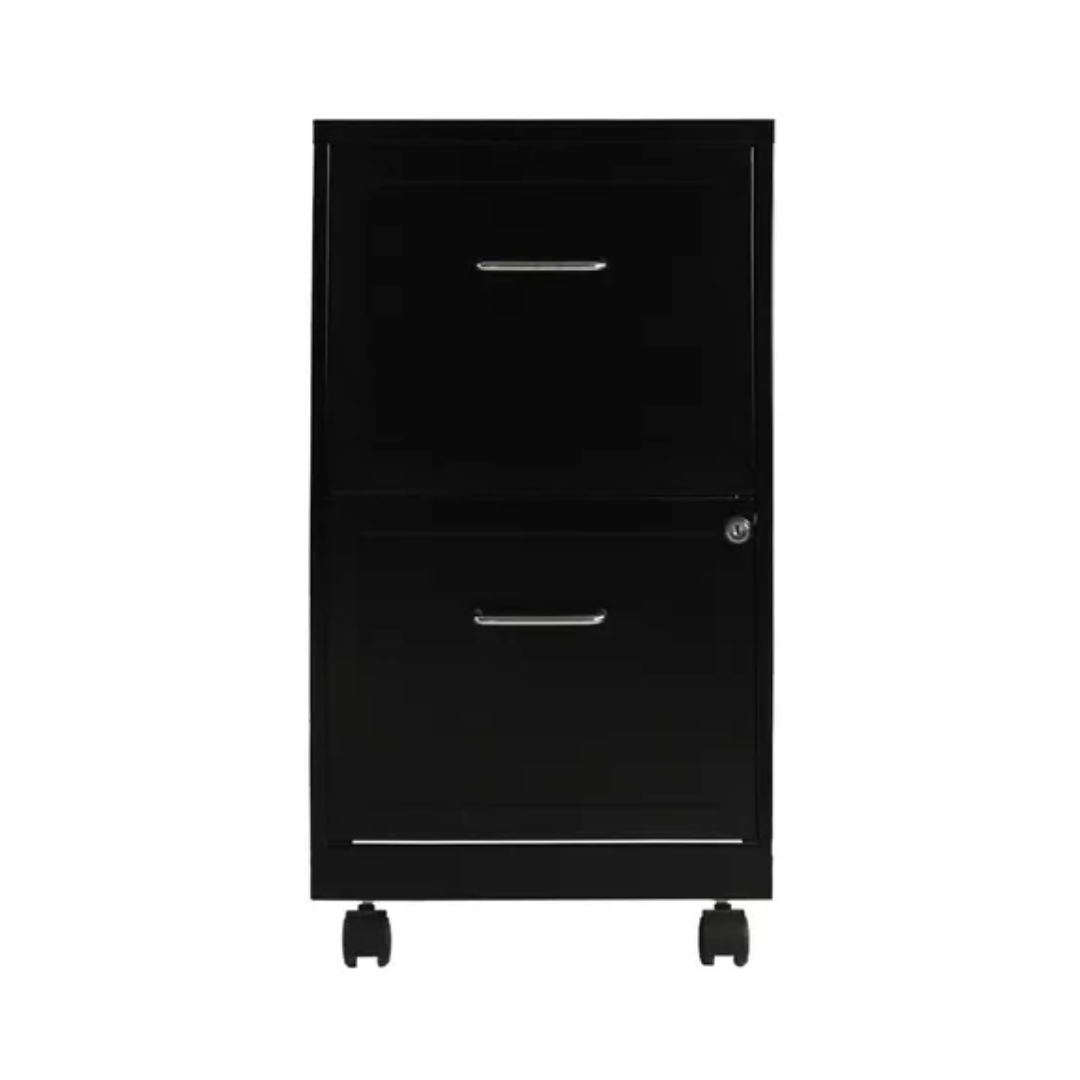 ARCHIVERO 2 GAVETAS MOVIL NEGRO ECOMAX