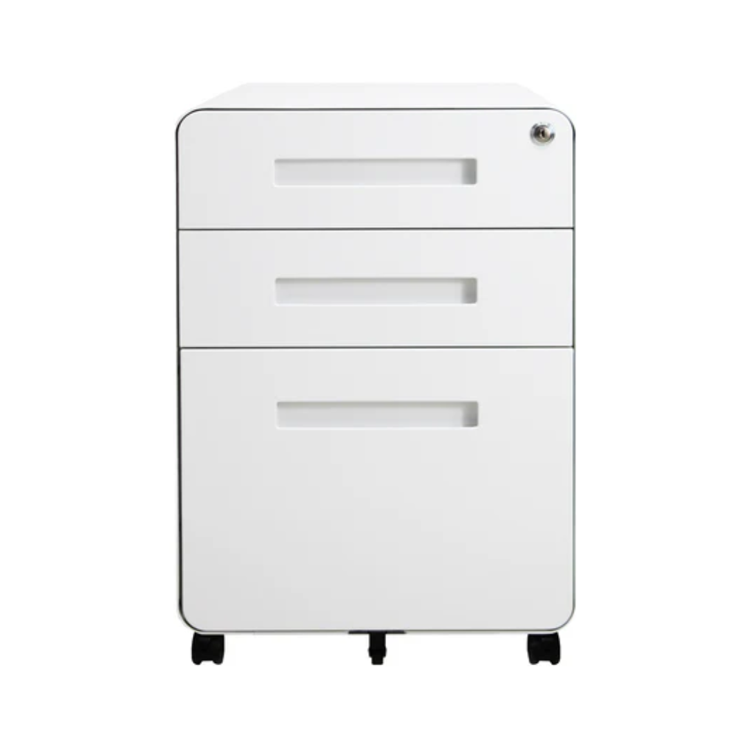 ARCHIVERO 2+1 MOVIL BLANCO ECOMAX