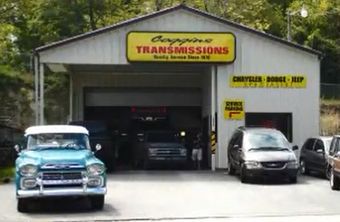 Coggins Garage Building — Hendersonville, NC — Coggins Transmissions/Fieler Automotive Inc.