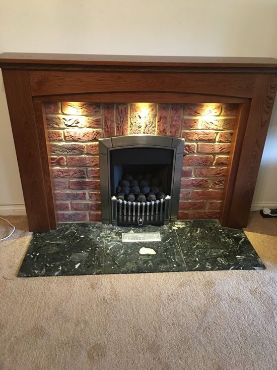timber fire surrounds