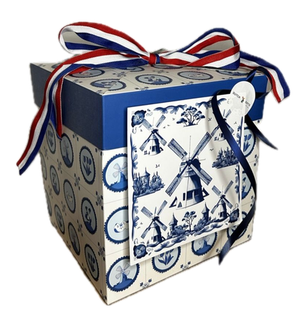 delft blue gift set