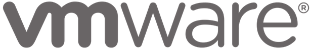 A close up of the vmware logo on a white background