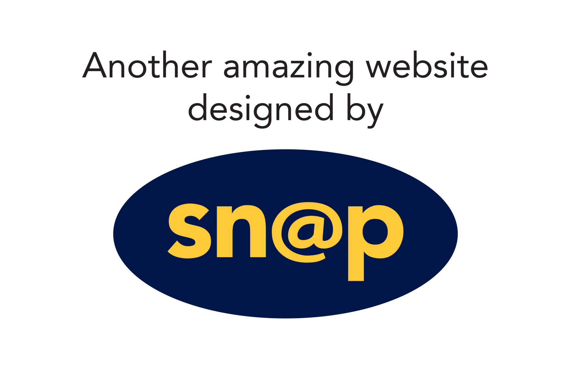 A logo for another amazing website designed by snap