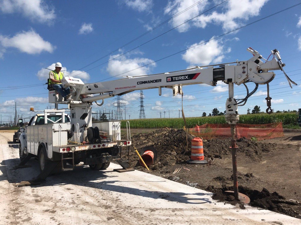 Vehicle for Electrical Works — Peoria, IL — Oberlander Electric