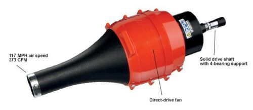 Un gros plan d'un objet rouge et noir sur fond blanc.