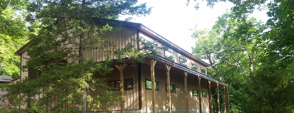 monitor metal building