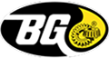 A black and yellow logo with the word bg on it. | Import Specialty Service