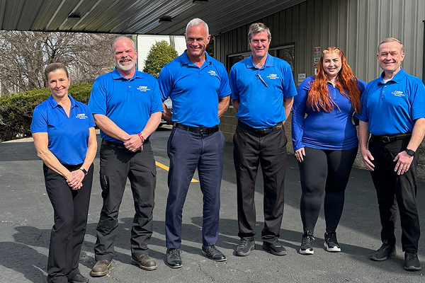 Our team outside of our shop in Nashville, TN | Import Specialty Service